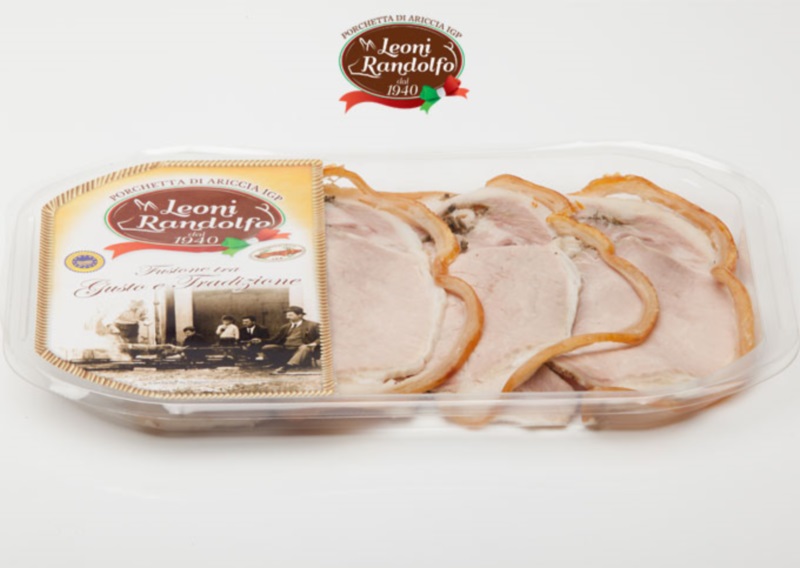 Porchetta di Ariccia Leoni confezione da150gr.